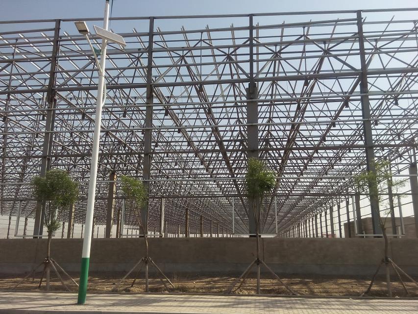 揭阳汽车工业厂房网架