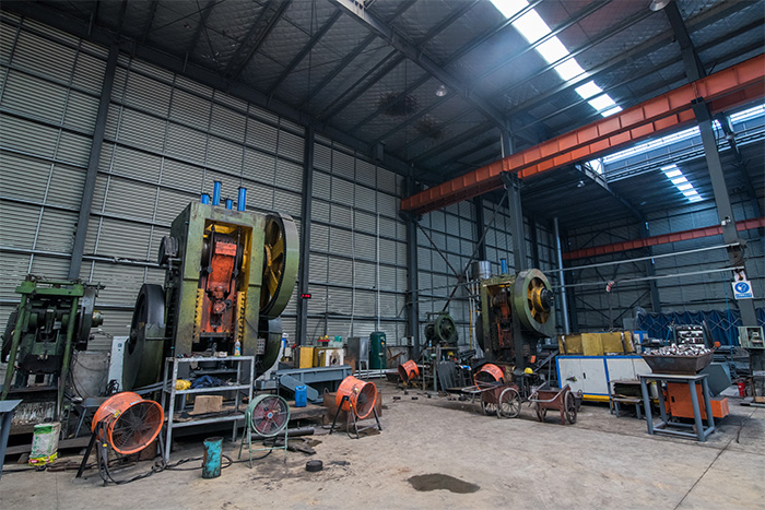 揭阳网架配件-锥头加工车间